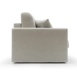 Canapé convertible tissu recyclé déhoussable Aubin