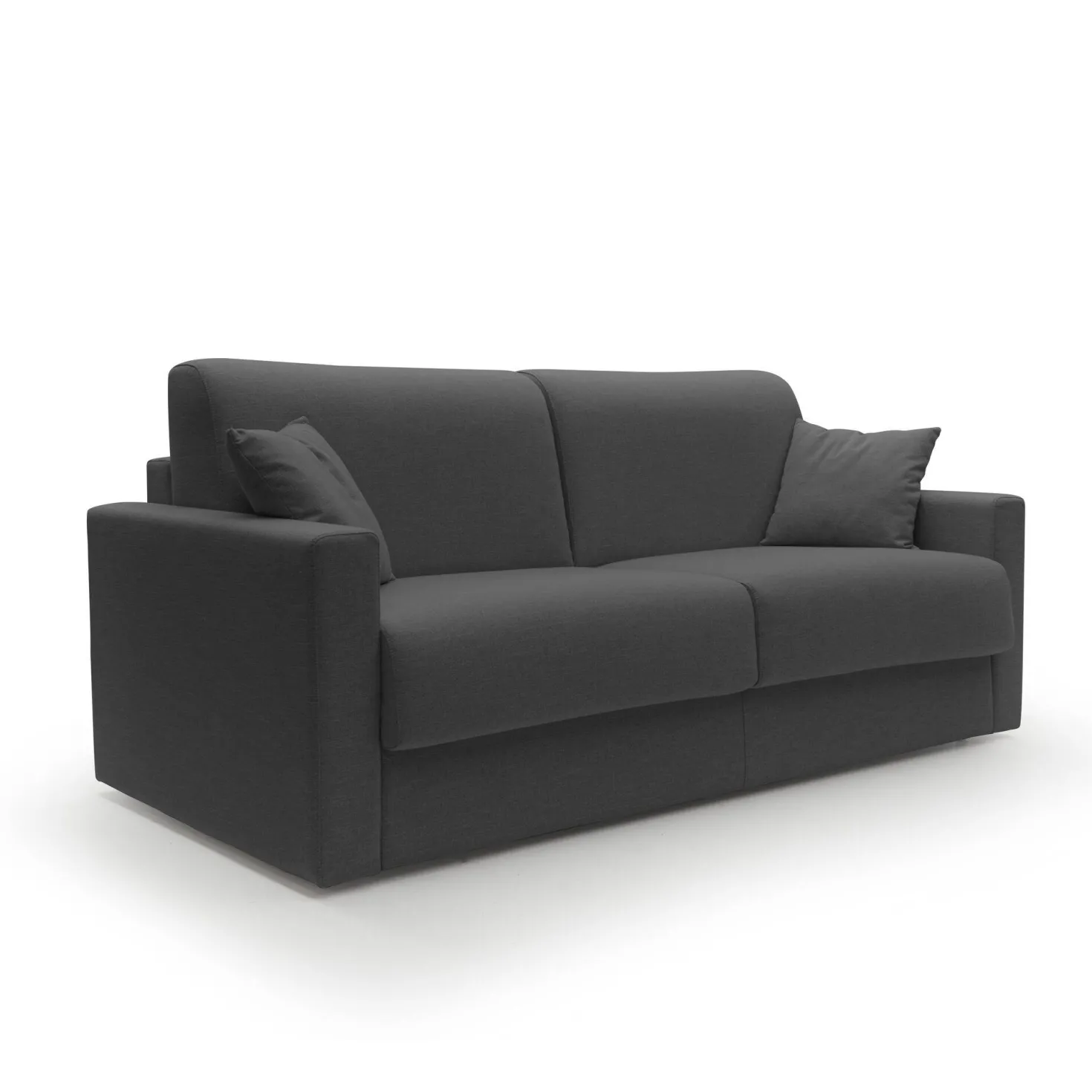 Canapé convertible tissu recyclé déhoussable Aubin