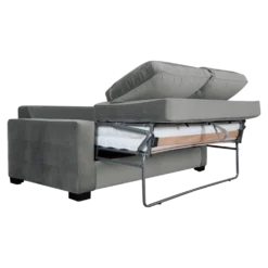 Canapé convertible velours Octave