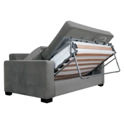 Canapé convertible velours Octave