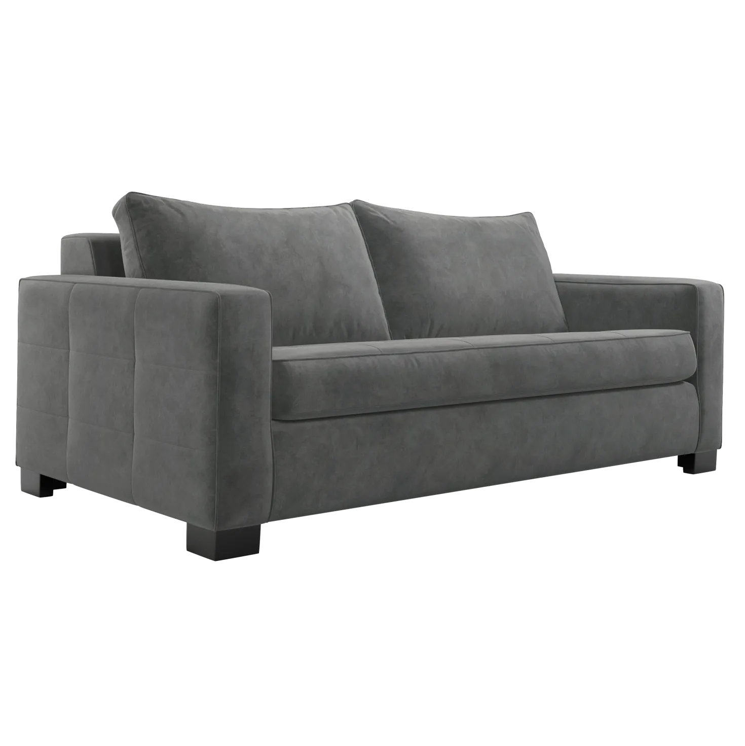 Canapé convertible velours Octave