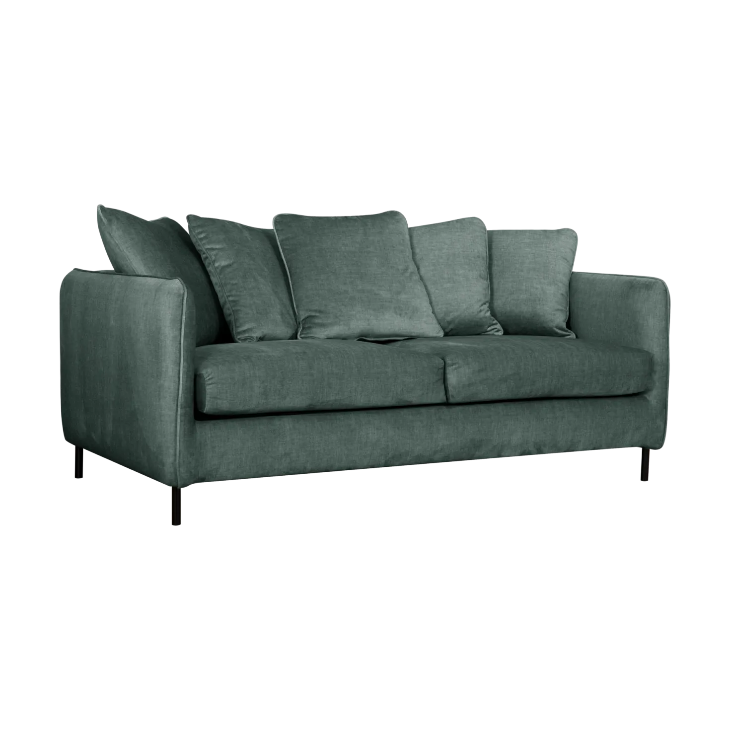 Canapé convertible velours Olympe