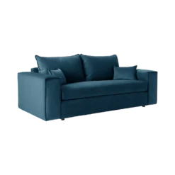 Canapé convertible velours Orel