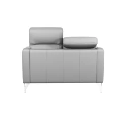 Canapé cuir têtières relevables Ben