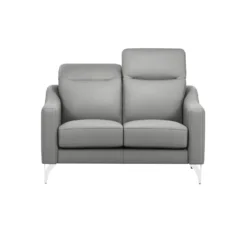 Canapé cuir têtières relevables Ben