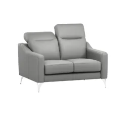 Canapé cuir têtières relevables Ben