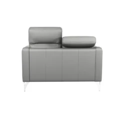 Canapé cuir têtières relevables Ben