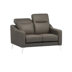 Canapé cuir têtières relevables Ben