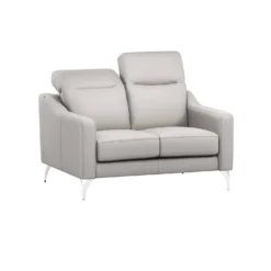 Canapé cuir têtières relevables Ben