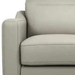 Canapé cuir têtières relevables Ben