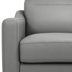 Canapé cuir têtières relevables Ben