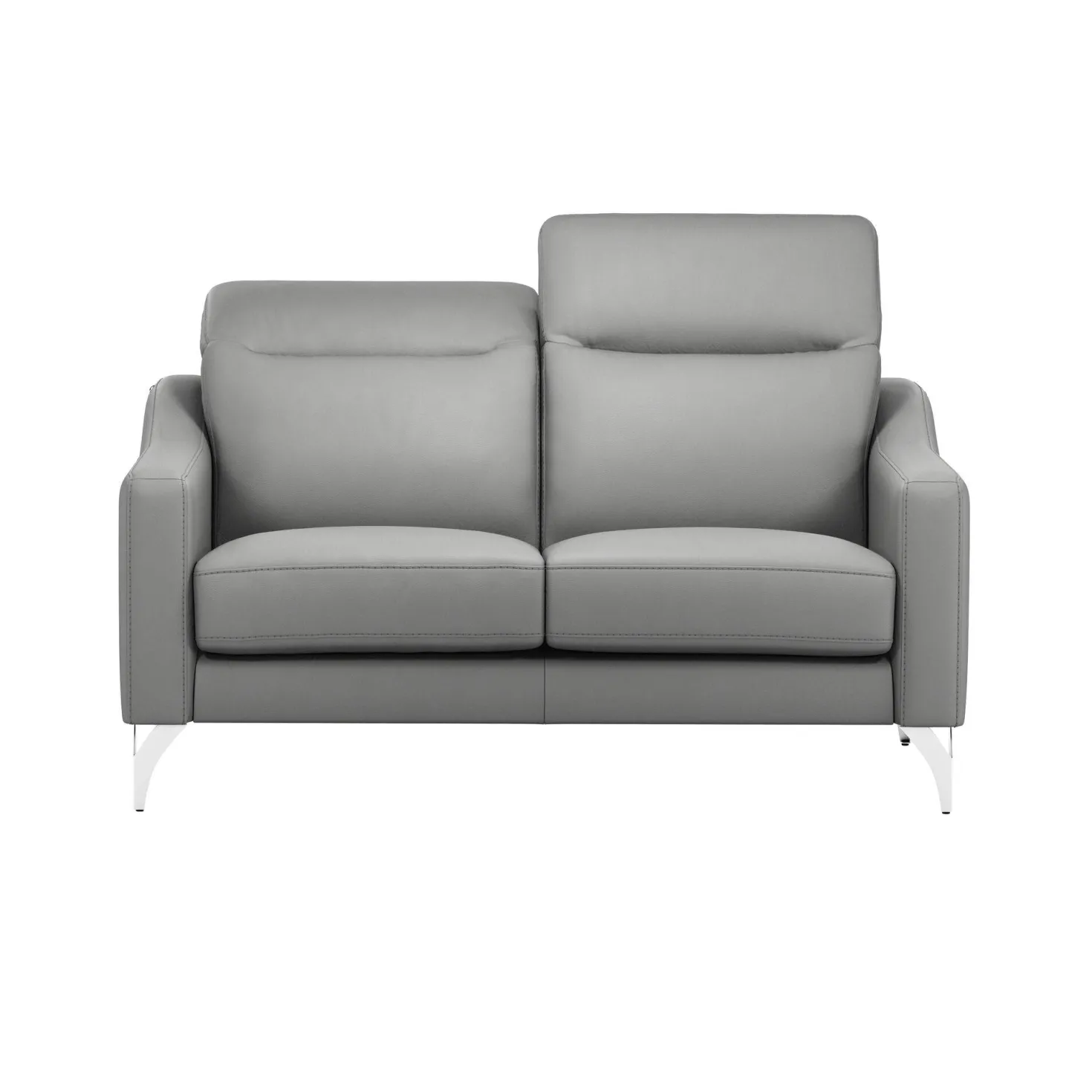 Canapé cuir têtières relevables Ben