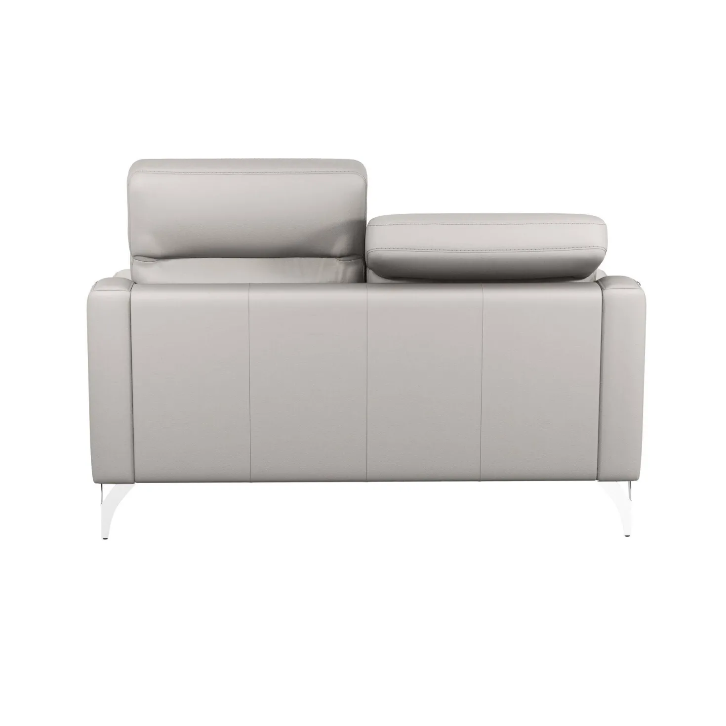 Canapé cuir têtières relevables Ben