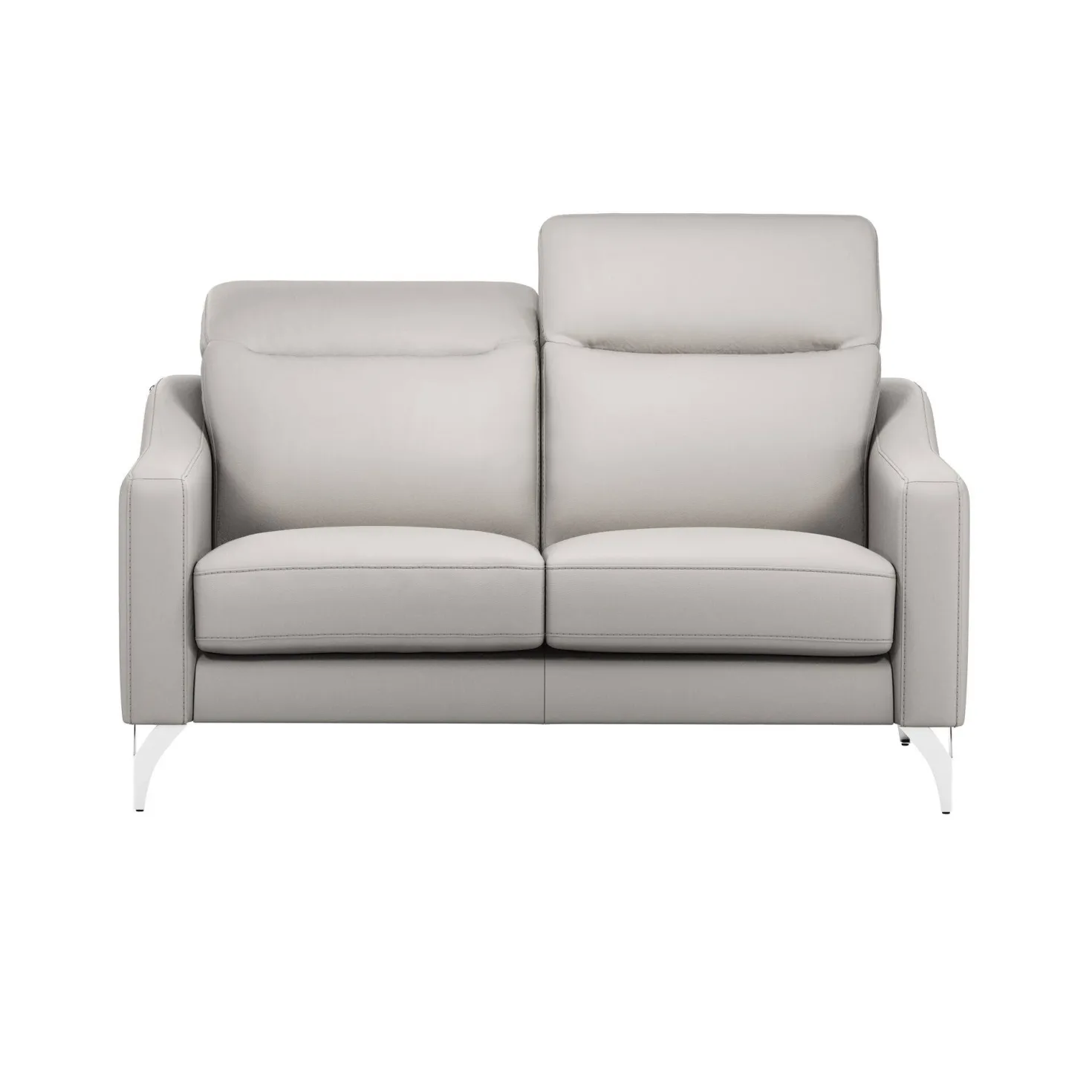 Canapé cuir têtières relevables Ben