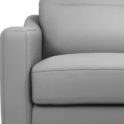 Canapé cuir têtières relevables Ben