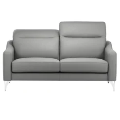 Canapé cuir têtières relevables Ben