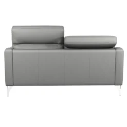 Canapé cuir têtières relevables Ben