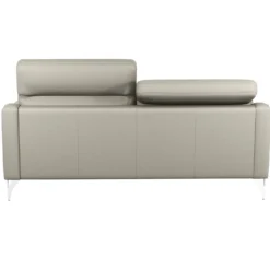 Canapé cuir têtières relevables Ben
