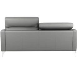 Canapé cuir têtières relevables Ben