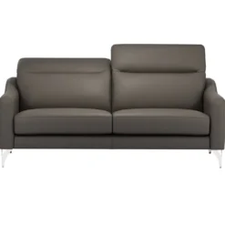 Canapé cuir têtières relevables Ben