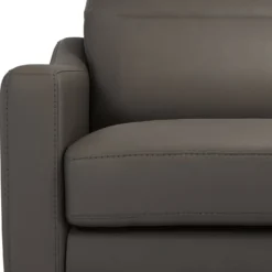 Canapé cuir têtières relevables Ben