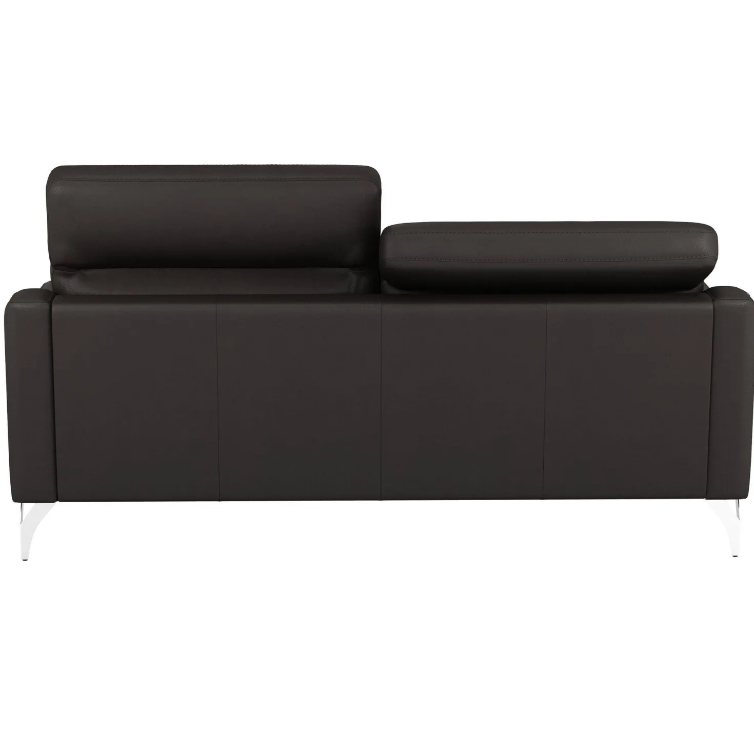 Canapé cuir têtières relevables Ben