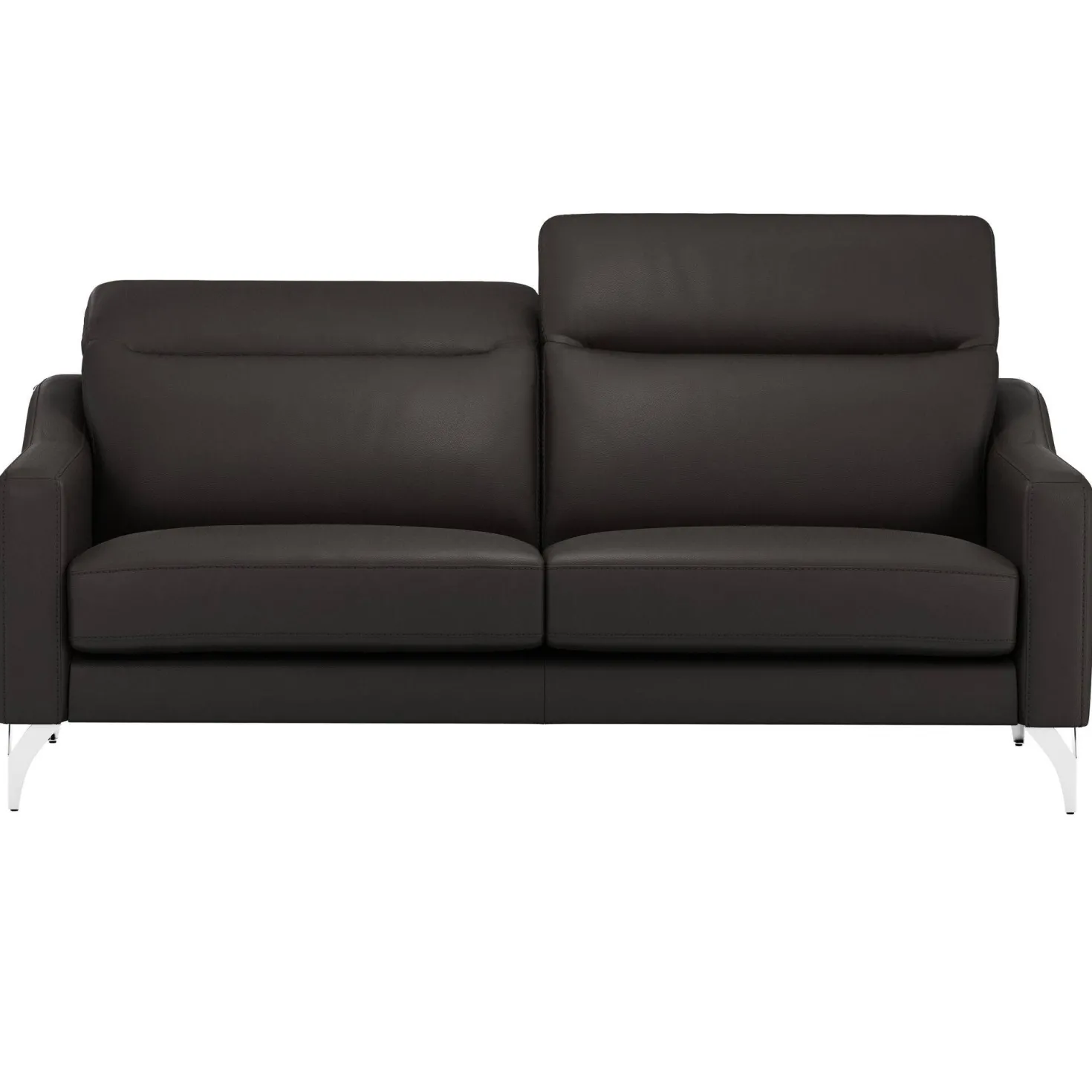 Canapé cuir têtières relevables Ben