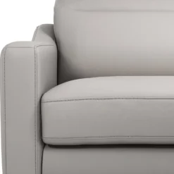 Canapé cuir têtières relevables Ben