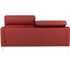 Canapé cuir têtières relevables Ben