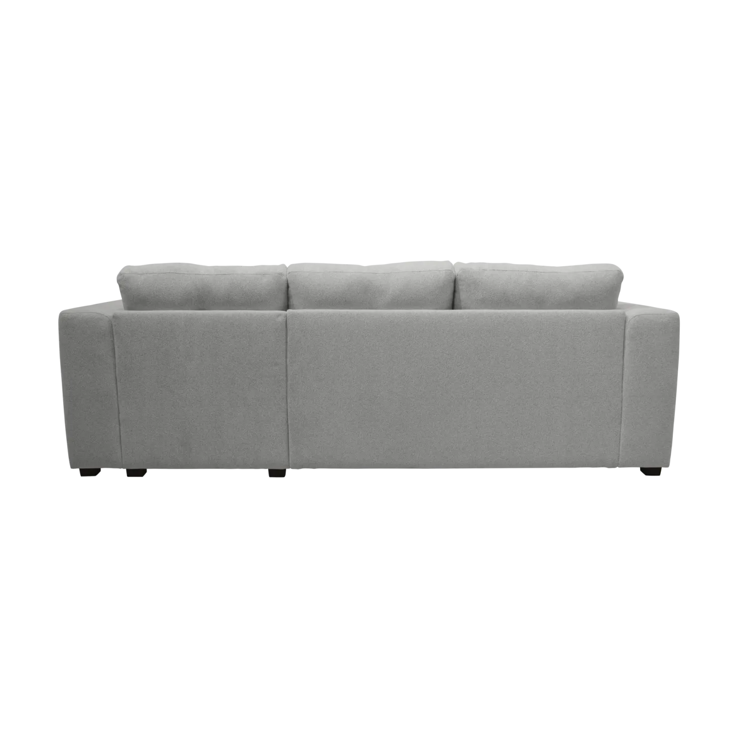 Canapé d'angle convertible et réversible tissu chenillé Pyram