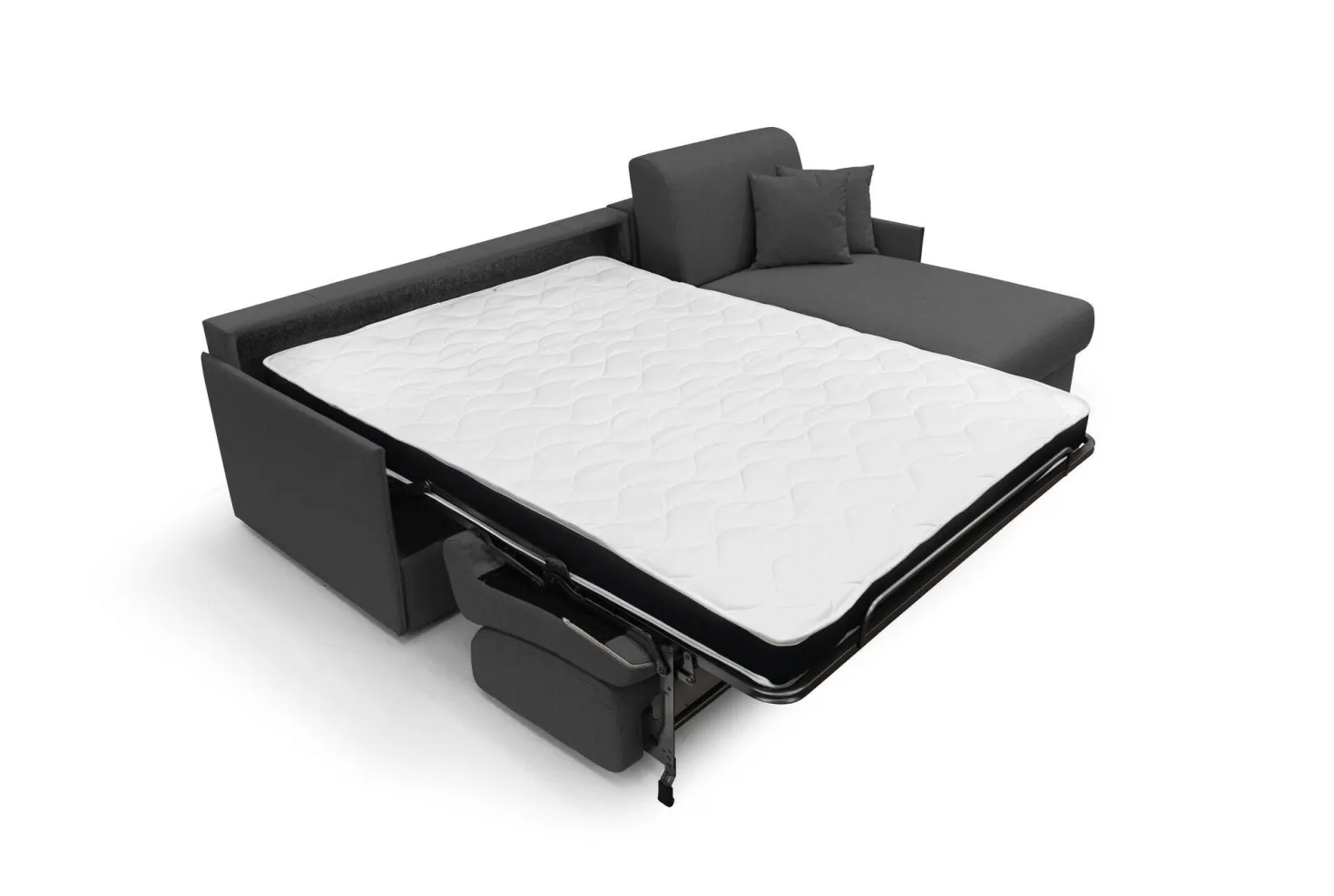 Canapé d'angle convertible et réversible tissu recyclé déhoussable Arthur
