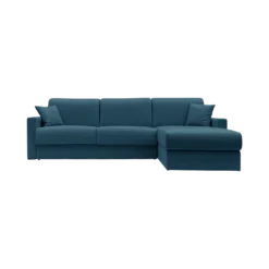 Canapé d'angle convertible et réversible tissu recyclé déhoussable Arthur