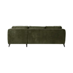 Canapé d'angle convertible tissu Prince