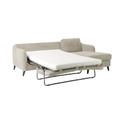 Canapé d'angle convertible tissu Prince