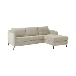 Canapé d'angle convertible tissu Prince