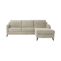 Canapé d'angle convertible tissu Prince