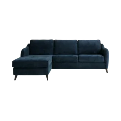 Canapé d'angle convertible tissu Prince