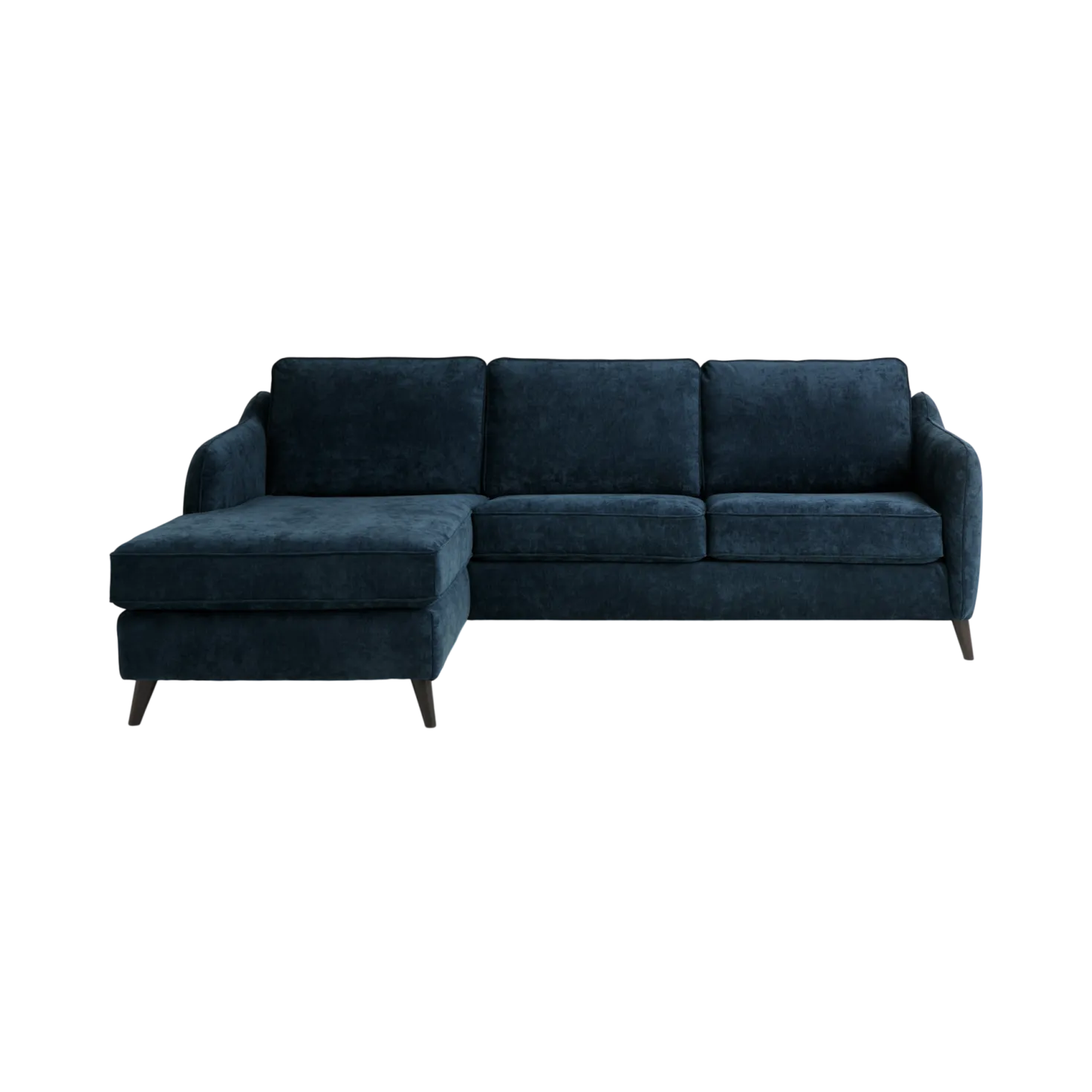 Canapé d'angle convertible tissu Prince