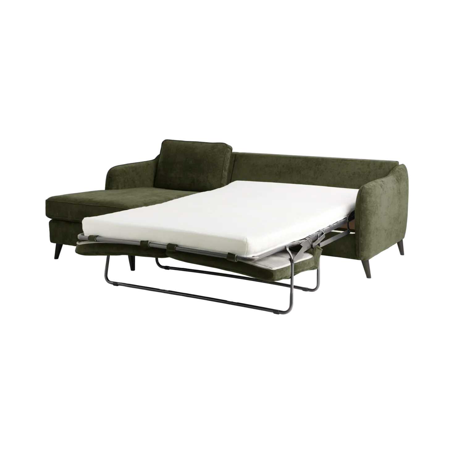 Canapé d'angle convertible tissu Prince