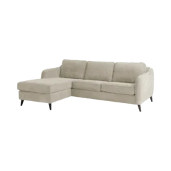 Canapé d'angle convertible tissu Prince