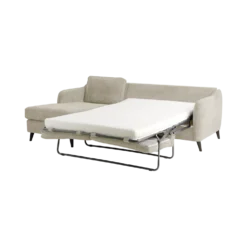 Canapé d'angle convertible tissu Prince