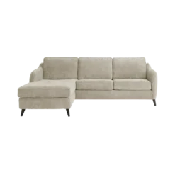 Canapé d'angle convertible tissu Prince