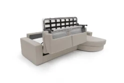 Canapé d'angle convertible tissu déhoussable Aubin