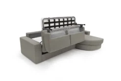 Canapé d'angle convertible tissu déhoussable Aubin