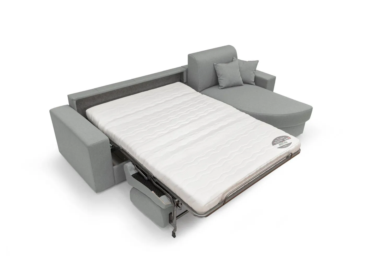 Canapé d'angle convertible tissu déhoussable Aubin