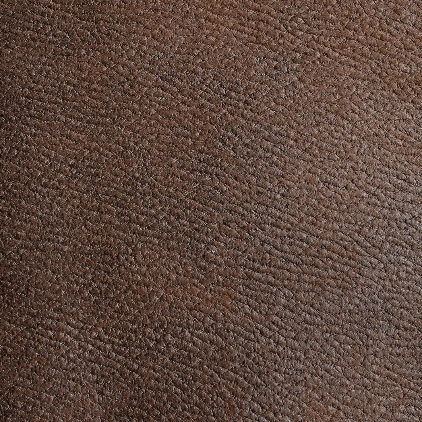 Canapé d'angle microfibre aspect cuir vieilli Owen