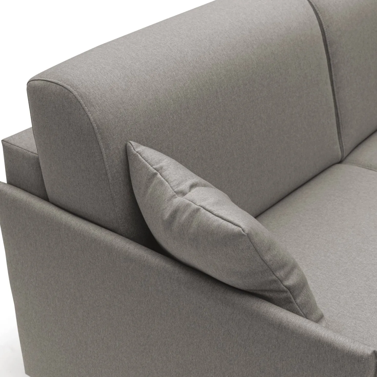 Canapé d'angle réversible tissu déhoussable Arthur