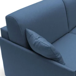 Canapé d'angle réversible tissu déhoussable Arthur