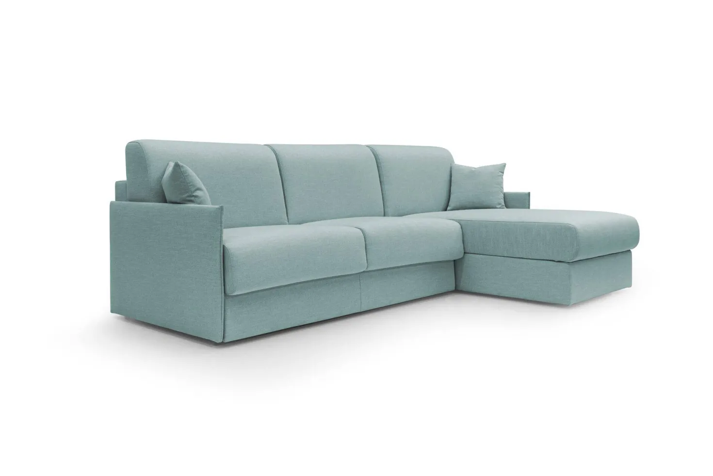 Canapé d'angle réversible tissu recyclé déhoussable Arthur