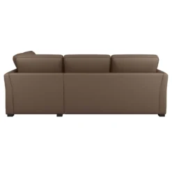 Canapé d'angle réversible tissu coton déhoussable Marbella